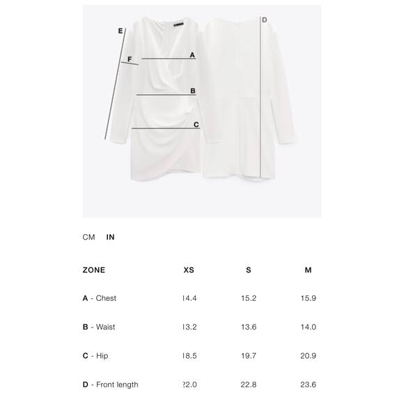 Nwt—Zara - strapless mini bow dress-S - Picture 6 of 7